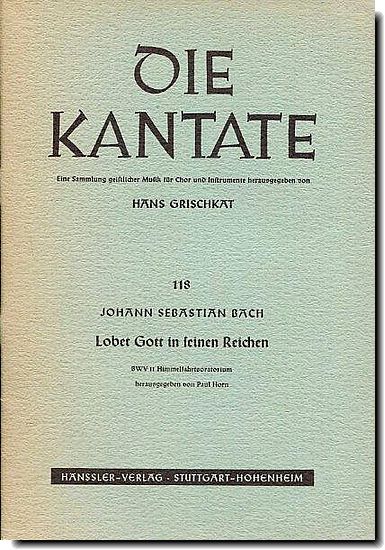 Bach - Die Kantate, BWV 11