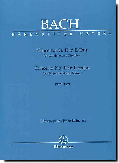 Bach, Concerto No. 2 in E major