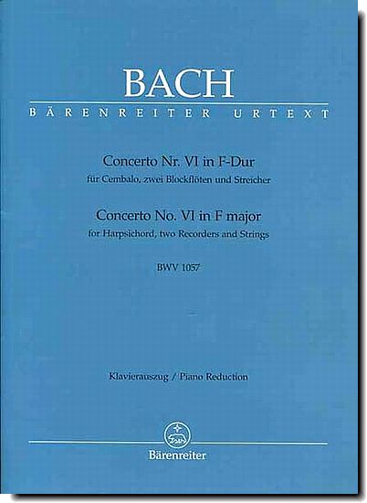 Bach, Concerto No. 6 in F major