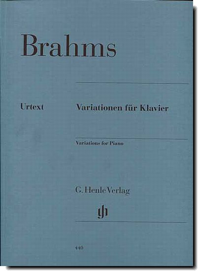 Brahms Variations for Piano
