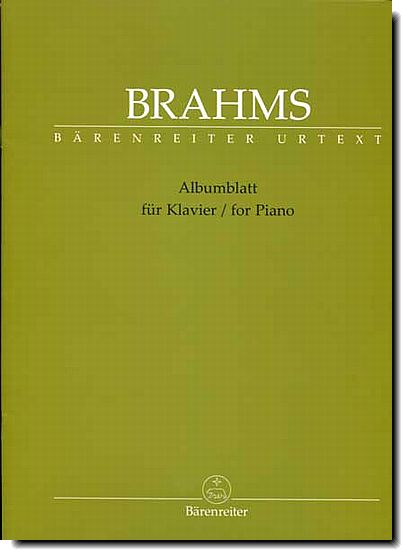 Brahms Albumblatt