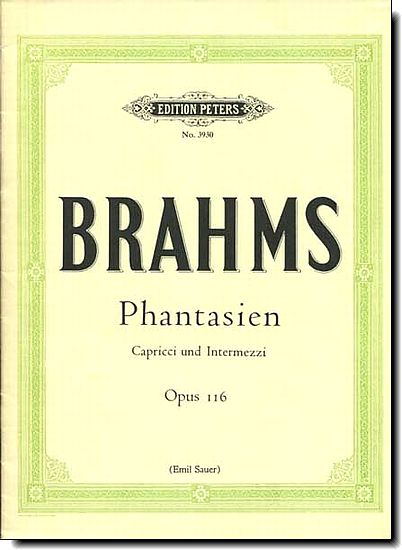 Brahms Fantasies Op 116