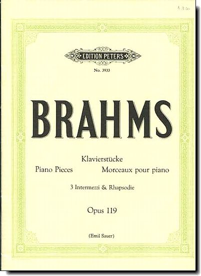 Brahms Klavierstucke Op 119