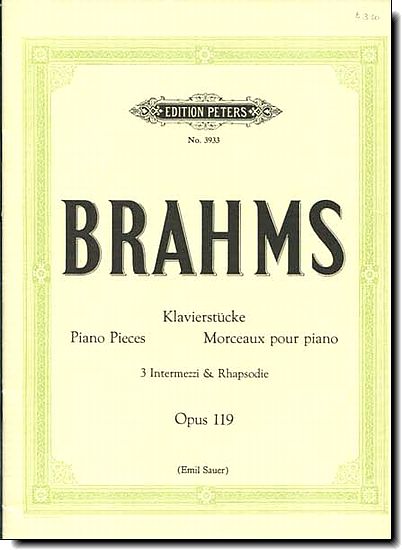 Brahms Klavierstucke Op 119