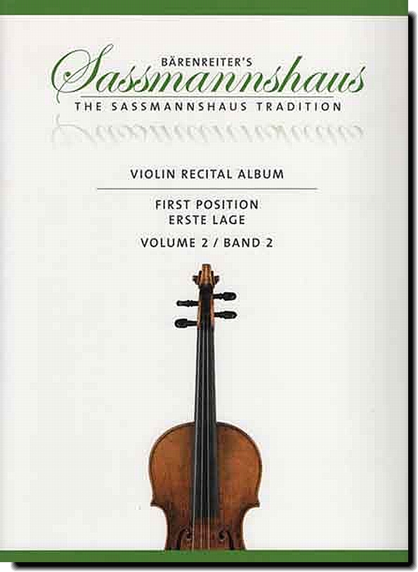 Sassmannshaus Violin Recital Album 2
