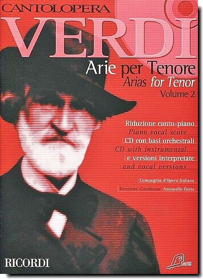 Cantolopera - Verdi Arias for Tenor, Vol. 2