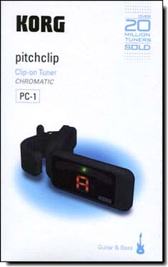 טונר עם קלפיסים Korg Clip-on tuner