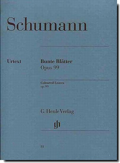 Schumann Bunte Blatter Op. 99