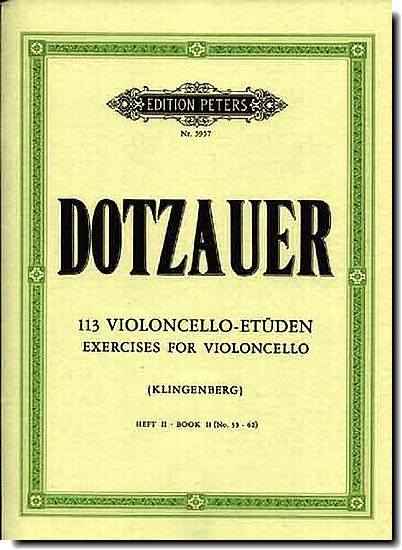 Dotzauer Etudes for Cello 2