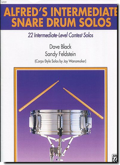 Alfred's Intermediate Snare Drum Solos