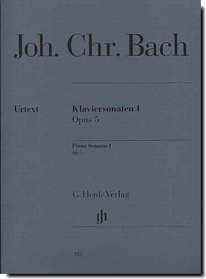 J.C. Bach Piano Sonatas 1, Op. 5