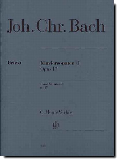 J.C. Bach Piano Sonatas 2, Op. 17