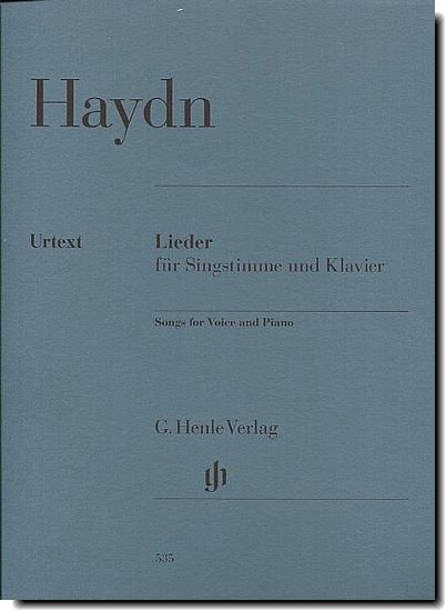 Haydn - Songs for Voice and Piano