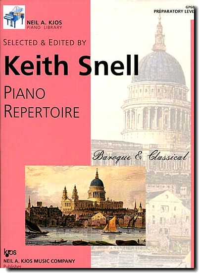 Piano Repertoire Baroque-Classical Preparatory