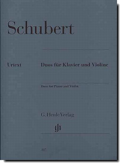 Schubert Duos for Piano and Violin