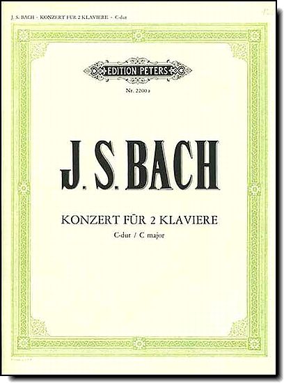 Bach, Concerto in C maj BWV 1061