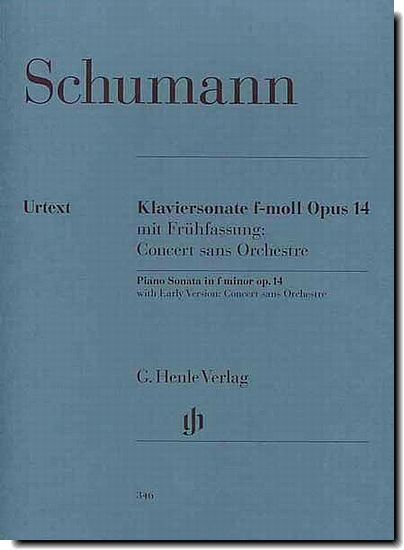 Schumann Piano Sonata F min, Op. 14