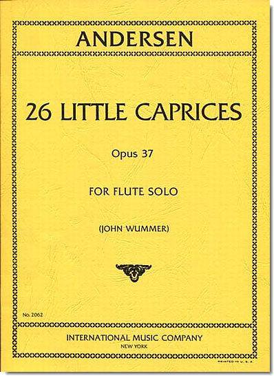 Andersen 26 Little Caprices Op 37