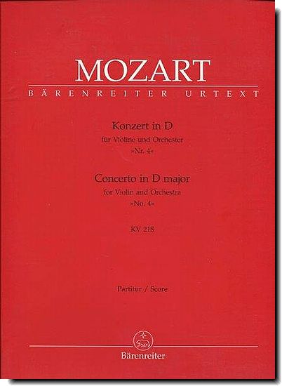 Mozart - Violin Concerto in D major, No. 4