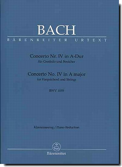 Bach, Concerto No. 4 in A major