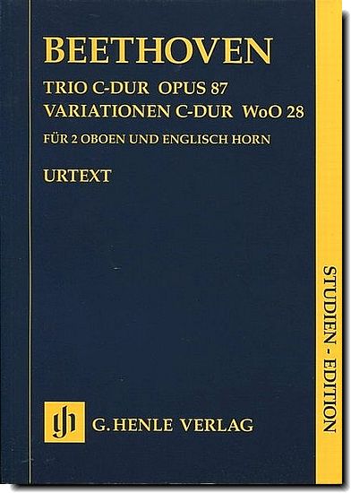 Beethoven-Trio in C Op. 87+Variations in C WoO 28