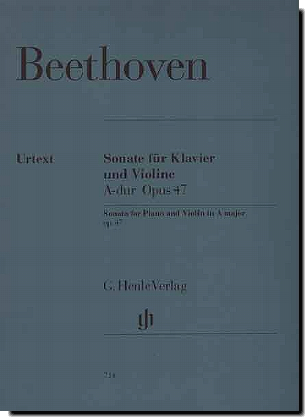 Beethoven Sonata in A major Op. 47 Kreutzer