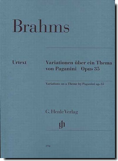 Brahms Variations on a Theme by Paganini