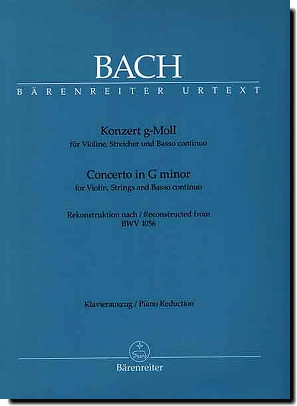 Bach Concerto in G minor BWV 1056