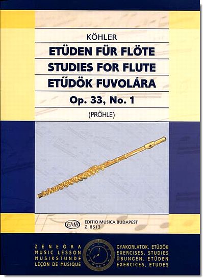 Kohler Studies for Flute Op 33 No. 1