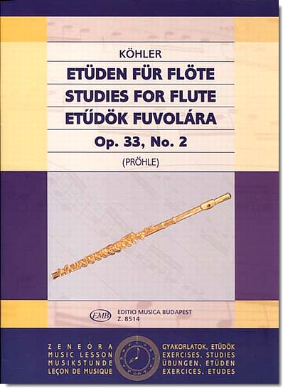 Kohler Studies for Flute Op 33 No. 2