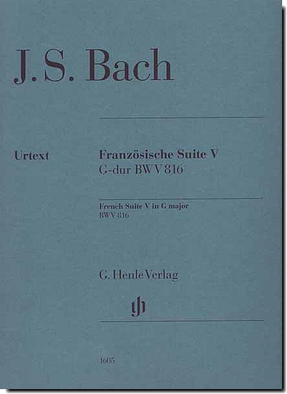 Bach, French Suite 5