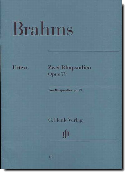 Brahms Two Rhapsodies Op 79