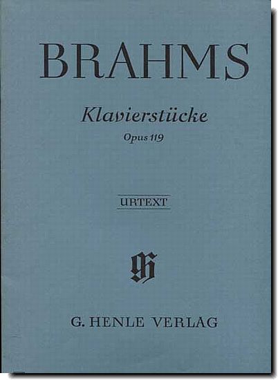 Brahms Klavierstucke Op 119
