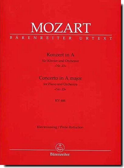 Mozart Concerto No. 23 in A major K488