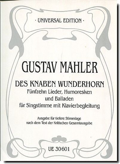 Mahler - Des Knaben Wunderhorn