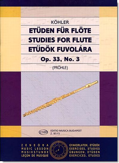 Kohler Studies for Flute Op 33 No. 3