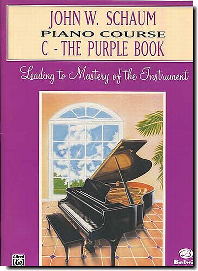 John Schaum Piano Course C - Purple