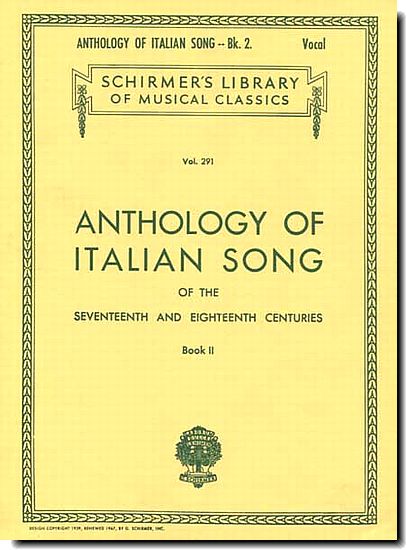 Anthology of Italian Song 2