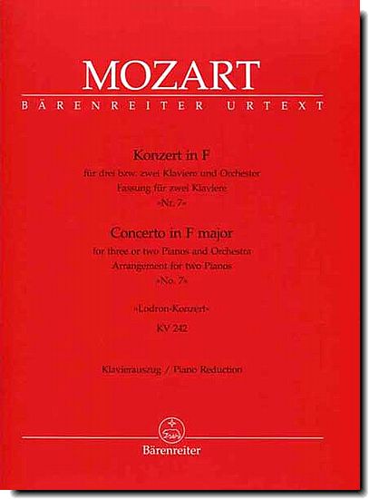 Mozart Concerto No. 7 in F major K 242