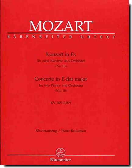 Mozart Concerto No. 10 in Eb major K365