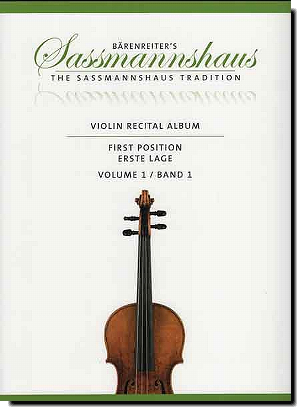 Sassmannshaus Violin Recital Album 1
