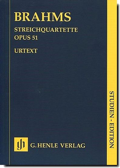Brahms - String Quartet Op. 51