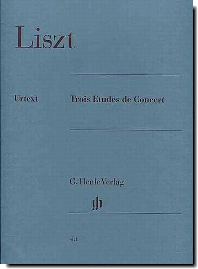 Liszt, Three Concert Etudes
