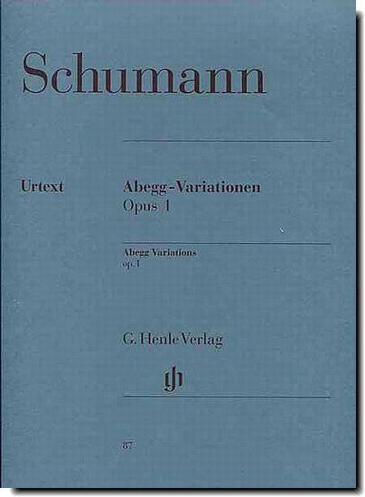 Schumann Abegg Variations Op 1