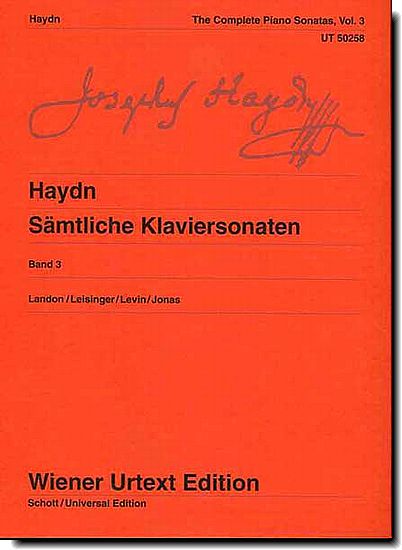 Haydn, Piano Sonatas 3