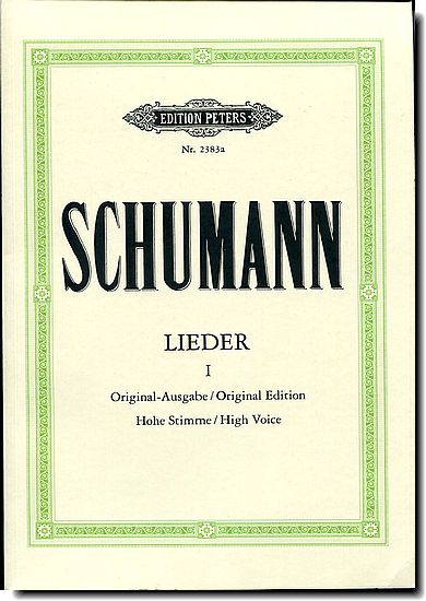 Schumann - Lieder 1, High Voice