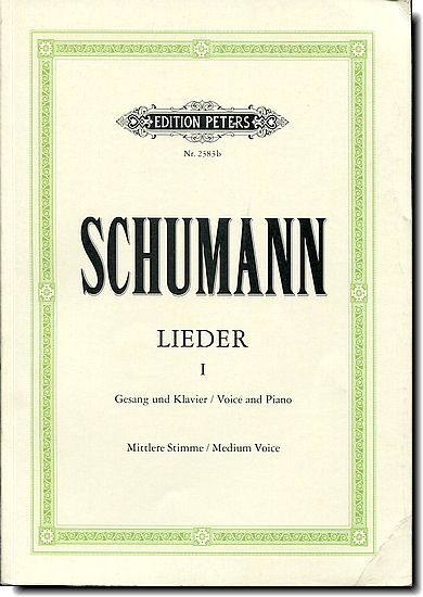 Schumann - Lieder 1, Medium Voice