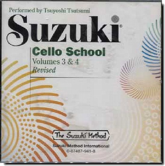 Suzuki Cello School CD 3-4