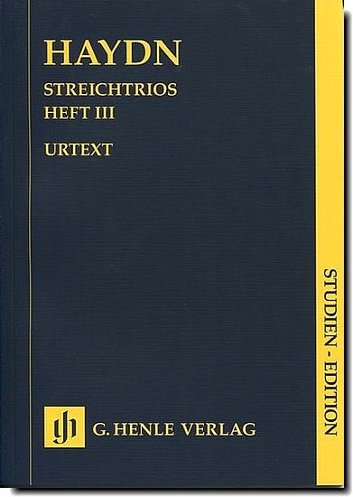 Haydn - String Trios Vol. 3