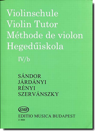 Sandor Violin Tutor 4b